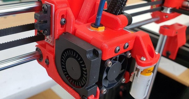hypercube evolution compact dual 4010 duct v3 boothyboothy 3D Models Printers - Upgrades hypercubeevolution thingiverse hypercubeprinter 3d print model - Mito3D