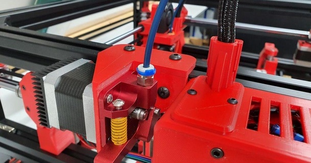 hypercube evo côté monté extrudeuse support boothyboothy 3D modèles imprimantes mises niveau hypercubeévolution chose universelle hypercube3dprinter hypercubeevo 3d print model - Mito3D