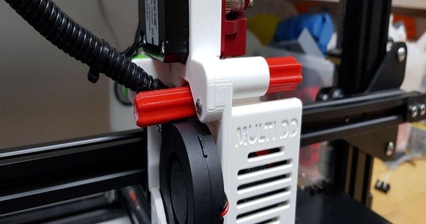 ender 3 cr10s multi direct drive extruder tool adjustment boothyboothy 3D Models Printers - Upgrades bmg cr10 fanduct 3d print model - Mito3D