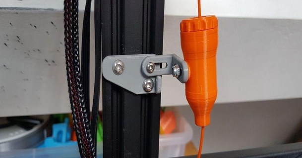pivoting oiler ender 5 boothyboothy 3D Models Printers - Upgrades filament creality ender3 thingiverse filamentoiler 3d print model - Mito3D