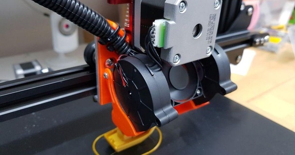 ender 3 cr10s héroe remezclar Basarab directo manejar potenciar boothyboothy 3D modelos impresoras actualizaciones cr10 fanducto montaje ventilador 3d print model - Mito3D