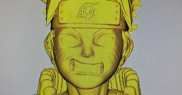 buste Naruto gdprint73 3D modèles monde scans manga 3d print model - Mito3D