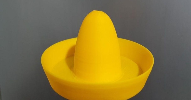 garrafa chapéu sombrero Jack 3D modelos casa equipamento thingiverse 3d print model - Mito3D