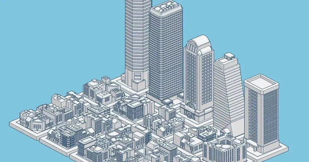 greeblecity set 01 fisk400 3D Models Toys & Games Building building city buildings skyscraper manhattan 3d print model - Mito3D