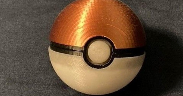 pokebola garth 3D modelos disfraces accesorios pokemon pelota thingiverse 3d print model - Mito3D