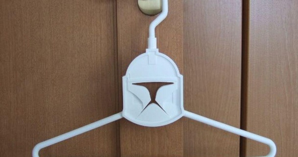 Estrela guerras clonetrooper cabide Soldado jn ky 3D modelos casa vivo Guerra Estrelas 3d print model - Mito3D