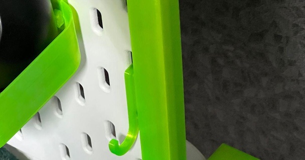 Ikea Skadis ayak ik1ne 3D modeller hobi yapımcılar organizatörler 3d print model - Mito3D