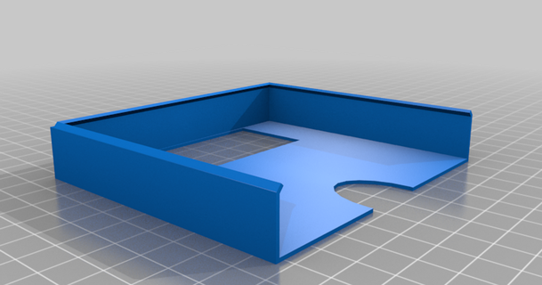 ender 3 pró slide on retaguarda tela cobrir bainha salada 3D modelos impressoras Atualizações ender3 thingiverse ender3pro 3d print model - Mito3D