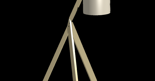 crane lamp anno run 3D Models Household Home Decor light origami 3d print model - Mito3D