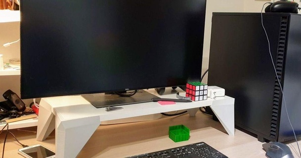 moniteur supporter Marcos 3D modèles Ménage Bureau Ikea chose universelle 3d print model - Mito3D