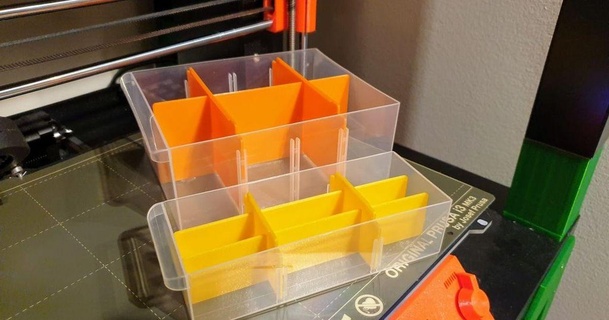 artesano Stanley almacenamiento compartimiento bandeja sub divisores marcos 3D modelos pasatiempo hacedores herramientas organizador cajones divisor cajón 3d print model - Mito3D