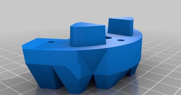kossel base stand flex dampener marcos 3D Models Printers Accessories thingiverse kosselmini 3d print model - Mito3D