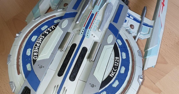 star trek ship hogger 3D Models Toys & Games Vehicles starship startrek startrekdiscovery 3d print model - Mito3D