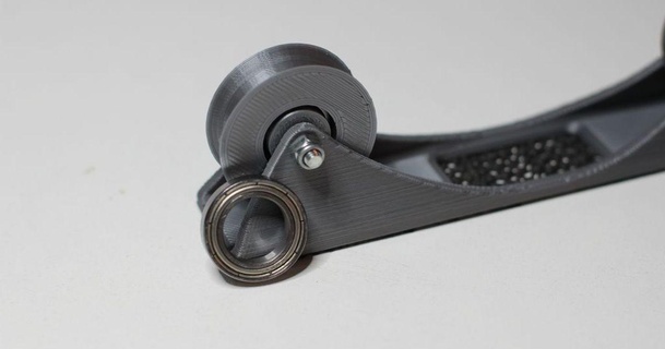 spool holder wheel 6802z bearing martin prager 3D Models Hobby & Makers Other Ideas spoolholder thingiverse 3d print model - Mito3D