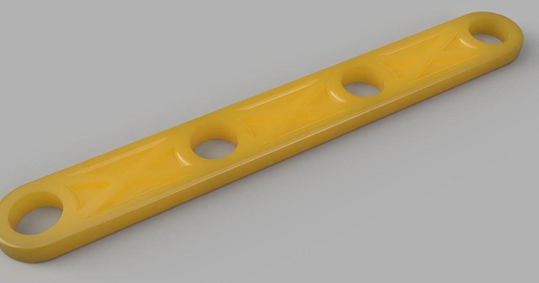 l kit construcción variante martín emanuel Lud k 3D modelos juguetes juegos edificio amarillo corazón dorado 3d print model - Mito3D