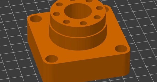 mounting schunk gripper kuka robotic arm jenda 3D Models Hobby & Makers RC Robotics robot roboticgripper 3d print model - Mito3D