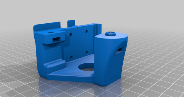 ermitaño cangrejo montaje soporte superior montado lineal rieles minimal3dp 3D modelos impresoras actualizaciones thingiverse 3d print model - Mito3D