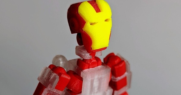iron man style head lucky 13 rxr 3D Models Toys & Games Action Figures Statues robot superhero ironman 3d print model - Mito3D