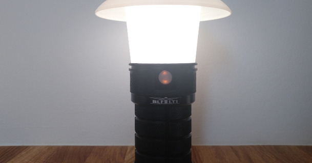 Schatten Diffusor blf lt1 Laterne Taschenlampe iggy 3D Modelle Haushalt draussen Garten thingiverse 3d print model - Mito3D