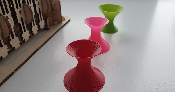 basit hızlı Yumurta Kulp destek vase mode Alex 3D modeller ev halkı mutfak 3d print model - Mito3D