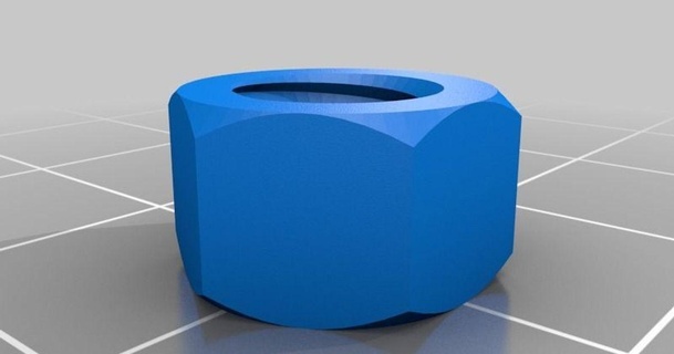 personalizado noz parafuso máquina lavar rosca Cajado fábrica federico9292 3D modelos passatempo fabricantes Ideias thingiverse 3d print model - Mito3D
