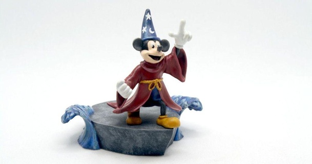 sorcier apprenti Mickey fantaisie rebelle 3D modèles jouets Jeux action figures statues chose universelle sorciermickey 3d print model - Mito3D