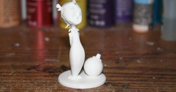 Cindy lou ribelle 3D Modelli mondo scansioni Natale thingiverse Grinch 3d print model - Mito3D