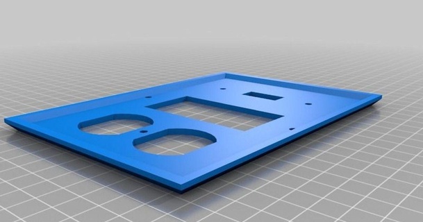 personalizado criajo pared plato personalizador rebeldemente 3D modelos casa equipo thingiverse 3d print model - Mito3D
