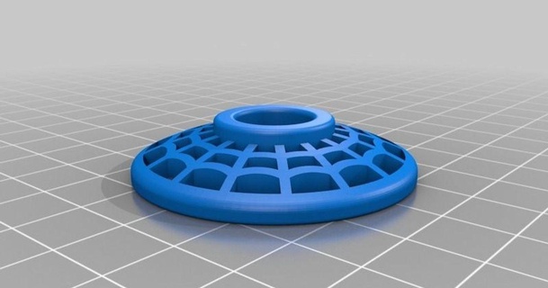 Spinne Netz Nippel Ring Schild rebellisch 3D Modelle Mode Frauen thingiverse 3d print model - Mito3D