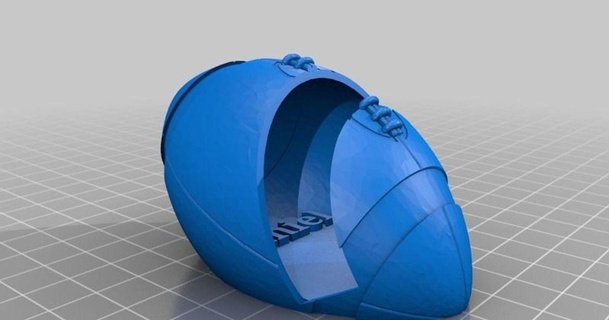 Football iphone soutien toshirtcom 3D modèles loisir fabricants idées chose universelle 3d print model - Mito3D