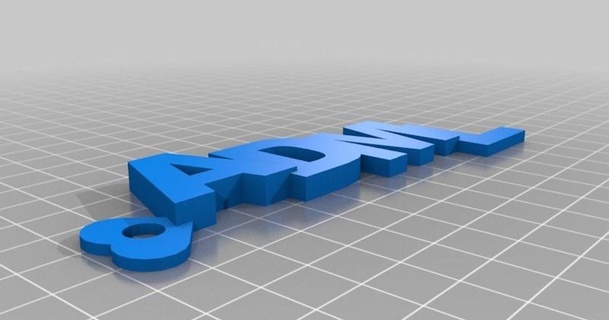 adml clé titulaire soutien toshirtcom 3D modèles loisir fabricants idées chose universelle 3d print model - Mito3D
