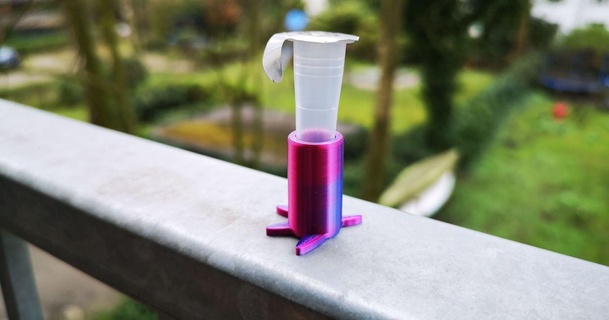 rapido test tubo titolare supporto pelzmorph 3D Modelli assistenza sanitaria casa medico utensili testtubeholder corona coronavirus prova rapida 3d print model - Mito3D