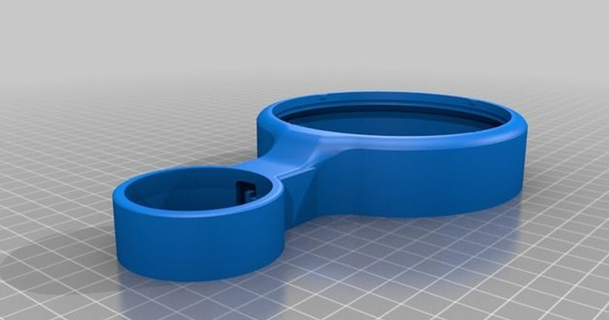 google home mini support pour prise lectrique toshirtcom 3D Models Gadgets Audio mount electric 3d print model - Mito3D