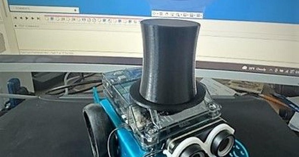 mbot neo top hat bluesdude465 3D Models Toys & Games Other tophat mbotneo 3d print model - Mito3D