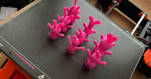 100 bunnies makkuro 3D Models World & Scans Animals bunny rabbit customizable easter configurable 3d print model - Mito3D