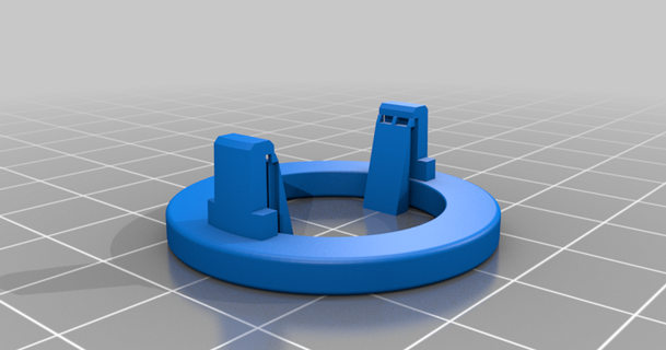 toyton anel freio teutonia corredor 3D modelos passatempo fabricantes Ideias thingiverse 3d print model - Mito3D