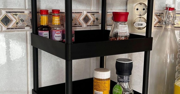 small shelf rack davidb75 3D Models Household Kitchen storage 3d print model - Mito3D
