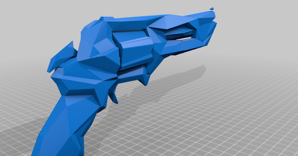 valoroso singolarità sherrif lolgiggles21212 3D Modelli passatempo creatori idee cosplay puntello pistola thingiverse 3d print model - Mito3D