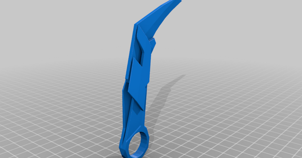 valorante principal incautación lolgiggles21212 3D modelos pasatiempo hacedores ideas cuchillo thingiverse 3d print model - Mito3D