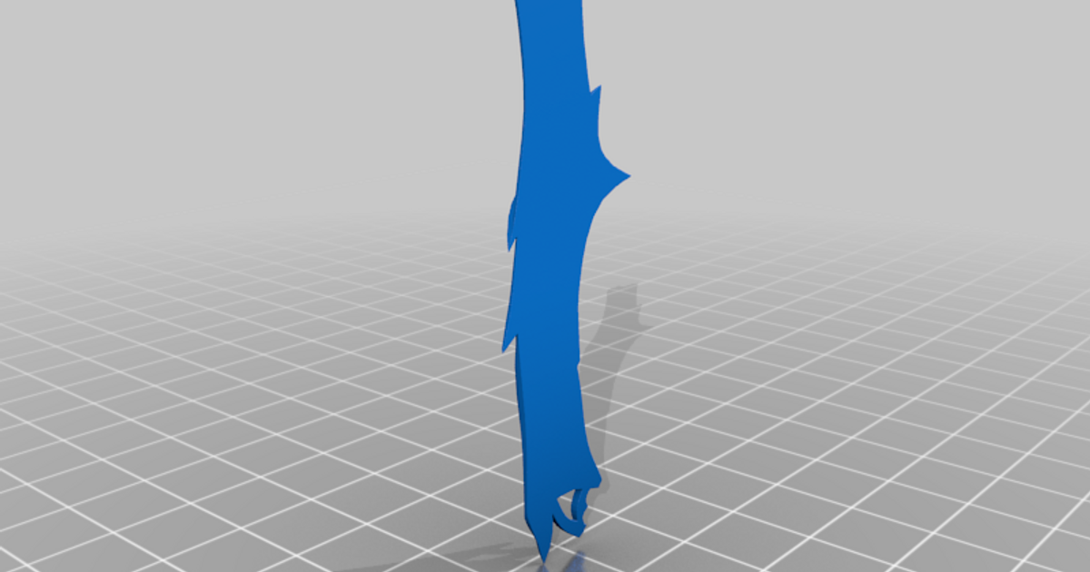 valorant hive mind melee lolgiggles21212 3D Models Hobby & Makers Other Ideas sword knife thingiverse 3D print model - Mito3D