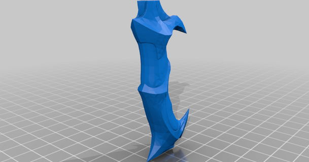 yiğit terkedilmiş hançer lolgiggles21212 3D modeller hobi yapımcılar fikirler bıçak şeytani 3d print model - Mito3D