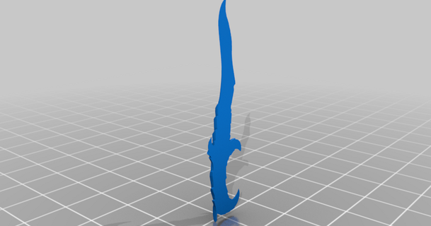 valorant elderflame dagger lolgiggles21212  3D Models  Hobby & Makers  Other Ideas knife dagger thingiverse valorant  3d print model - Mito3D