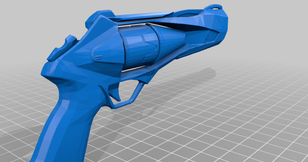 valoroso íon xerife lolgiggles21212 3D modelos passatempo fabricantes Ideias arma fogo thingiverse 3d print model - Mito3D