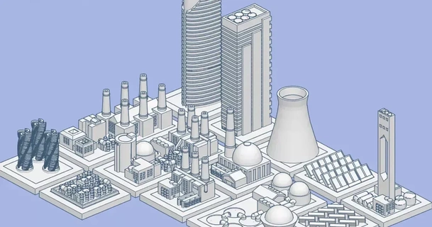 greeblecity set 04 fisk400 3D Models Toys & Games Building building city buildings 3d print model - Mito3D