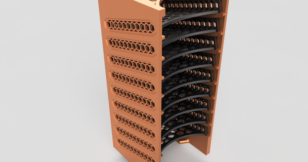 honeycomb micro-mesh 2-inch x sanding pad rack themakersworkbench 3D Models Hobby & Makers Tools shelf organizer turning workshop 3d print model - Mito3D