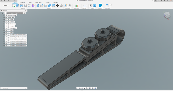 einfach Schleifen Keil 15mm 3D Modelle Hobby Macher Werkzeuge Sandpapier Schleifpapierhalter 3d print model - Mito3D