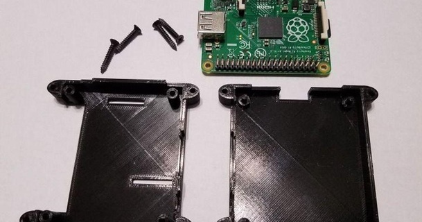 rpi a+ durum kılıf Rex 3D modeller hobi yapımcılar elektronik ahududu Raspberry Pi kutuları şeytani 3d print model - Mito3D