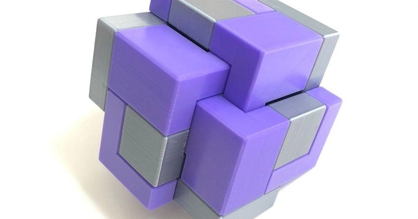 corsage - interlocking puzzle christoph lohe printable puzzle project  3D Models  Toys & Games  Puzzles & Brain-teasers puzzle 3dpuzzle thingiverse  3d print model - Mito3D