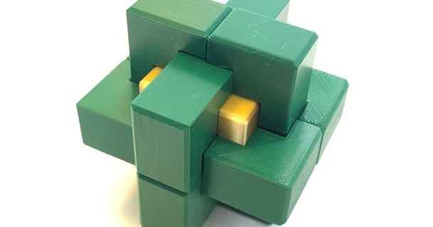 bandito ad incastro puzzle yavuz Demirhan stampabile progetto 3D Modelli giocattoli Giochi Brain teasers 3dpuzzle thingiverse 3d print model - Mito3D