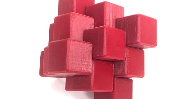 cubic octahedron - interlocking puzzle christoph lohe printable puzzle project  3D Models  Toys & Games  Puzzles & Brain-teasers puzzle 3dpuzzle thingiverse  3d print model - Mito3D